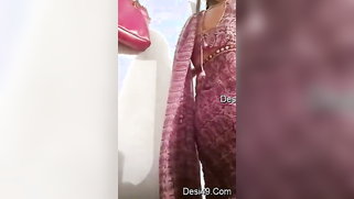Pleasant Desi girl takes off pink dress in her first porn video | XXX Video on AllSex.XXX