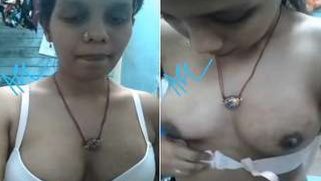 Clothes shop is a place where the Desi minx films the porn video | XXX Video on AllSex.XXX