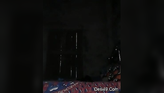 Teen Desi doesn't turn on the light not to be caught during porn show | XXX Video on AllSex.XXX