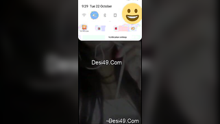 Video call turns into a porn show when the Desi babe flashes tits | XXX Video on AllSex.XXX