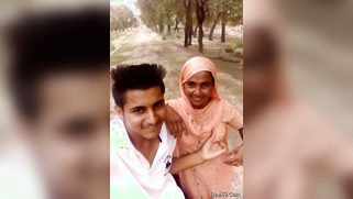 Boy and Desi MILF smile on camera thinking about upcoming porn video