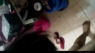 Boyfriend lies on the floor to receive handjob by Desi girl in porn video | XXX Video on AllSex.XXX