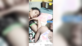 Guy reveals Desi girlfriend's tits to film porn video where he touches them | XXX Video on AllSex.XXX