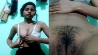 Desi woman takes off pants to masturbate in the amateur porn video