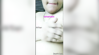 Webcam porn video of the fatty Desi woman playing with boobies | XXX Video on AllSex.XXX