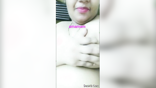 Webcam porn video of the fatty Desi woman playing with boobies | XXX Video on AllSex.XXX
