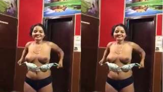 Girl isn't ready for the porn but Desi hubby can film her putting on clothes | XXX Video on AllSex.XXX