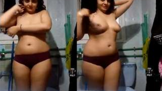 Curly Desi girl isn't a porn queen still she is beautiful and sexy | XXX Video on AllSex.XXX