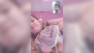 Desi woman teases hubby showing boobs during the porn video call | XXX Video on AllSex.XXX