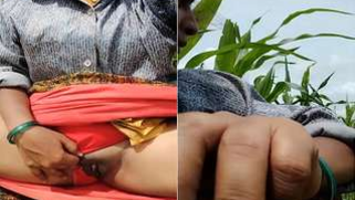 Outdoor porn video of a Desi peasant woman exposing shaved vagina | XXX Video on AllSex.XXX