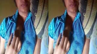 Clothed Desi woman touches tits after porn buddy says he won't come | XXX Video on AllSex.XXX
