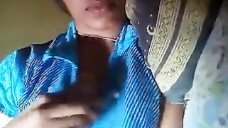 Clothed Desi woman touches tits after porn buddy says he won't come | XXX Video on AllSex.XXX