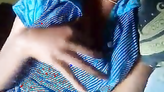 Clothed Desi woman touches tits after porn buddy says he won't come | XXX Video on AllSex.XXX