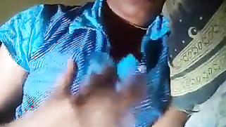 Clothed Desi woman touches tits after porn buddy says he won't come | XXX Video on AllSex.XXX