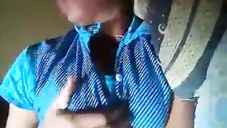 Clothed Desi woman touches tits after porn buddy says he won't come | XXX Video on AllSex.XXX