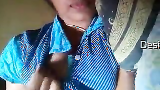 Clothed Desi woman touches tits after porn buddy says he won't come | XXX Video on AllSex.XXX