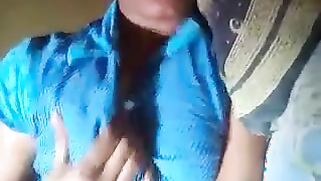 Clothed Desi woman touches tits after porn buddy says he won't come | XXX Video on AllSex.XXX