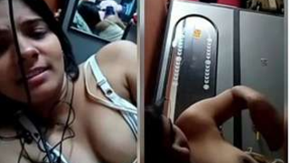 Self-isolated Desi girl reveals boobies like a playful porn actress | XXX Video on AllSex.XXX