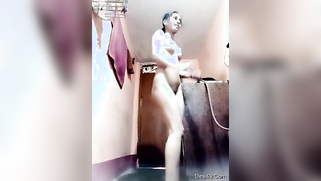 Close-up porn video of the Desi girl with a cute face and small tits | XXX Video on AllSex.XXX