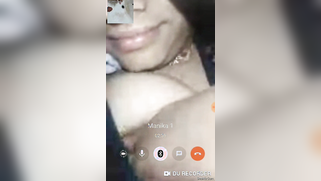 Guy jerks off during porn video call with the dirty-minded Desi wench | XXX Video on AllSex.XXX