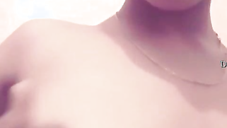 Shower room is a place where the young Desi porn model squeezes tits | XXX Video on AllSex.XXX