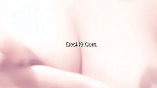 Shower room is a place where the young Desi porn model squeezes tits | XXX Video on AllSex.XXX