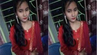 Skinny Desi comes to the shower room to practice porn fingering