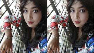 Desi teen makes boyfriend a porn gift in the form of hairy pussy video | XXX Video on AllSex.XXX