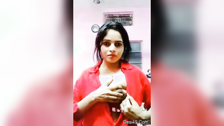 Flawless Desi woman unzips red blouse to impress porn perverts | XXX Video on AllSex.XXX