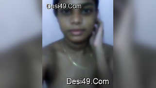 Super-excited Desi female touches breasts in the solo porn video | XXX Video on AllSex.XXX