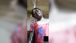 Big-boobied Desi girl with plump lips is always open to porn videos | XXX Video on AllSex.XXX