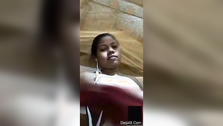 Big-boobied Desi girl with plump lips is always open to porn videos | XXX Video on AllSex.XXX