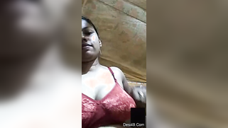 Big-boobied Desi girl with plump lips is always open to porn videos | XXX Video on AllSex.XXX