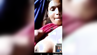 Woman shows Desi stepson boobs to make him stop watching porn | XXX Video on AllSex.XXX