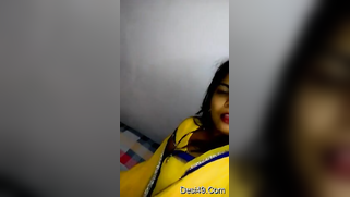 Hot to trot Desi wife with nose piercing has fun in the porn video | XXX Video on AllSex.XXX