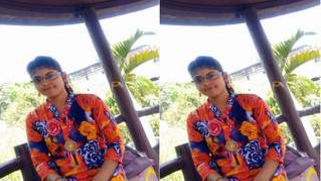 Lonely Desi girl demonstrates beautiful tits during the porn video call