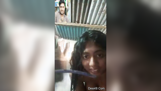 Desi girl taking a shower is the best porn surprise for her boyfriend | XXX Video on AllSex.XXX