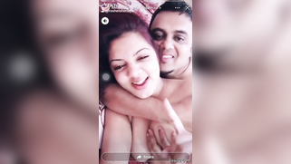 Boyfriend is hugging the Desi lovely while she is talking about porn | XXX Video on AllSex.XXX