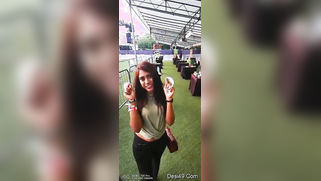 Astonishing Desi girl comes to the concert for porn entertainment | XXX Video on AllSex.XXX