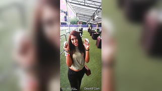 Astonishing Desi girl comes to the concert for porn entertainment | XXX Video on AllSex.XXX