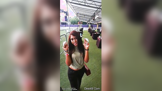 Astonishing Desi girl comes to the concert for porn entertainment | XXX Video on AllSex.XXX