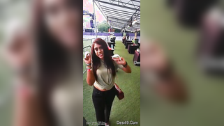 Astonishing Desi girl comes to the concert for porn entertainment | XXX Video on AllSex.XXX