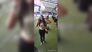 Astonishing Desi girl comes to the concert for porn entertainment | XXX Video on AllSex.XXX