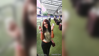 Astonishing Desi girl comes to the concert for porn entertainment | XXX Video on AllSex.XXX