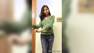 First porn video of the Desi woman with nice tits and skinny legs | XXX Video on AllSex.XXX