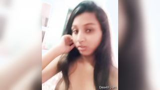 Amateur porn video of the finger-licking Desi babe with nose piercing | XXX Video on AllSex.XXX