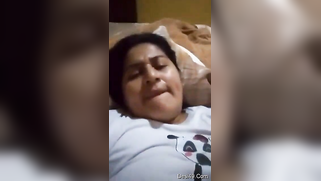 It's quarantine and the Desi lady entertains herself with porn videos