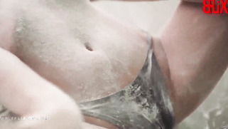 Blonde of Desi origin plays with flour in the kitchen porn video | XXX Video on AllSex.XXX