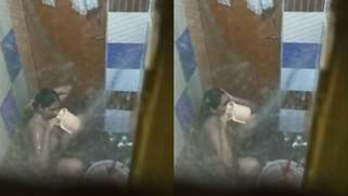 Perv is going to jerk off to porn video of Desi neighbor taking a shower | XXX Video on AllSex.XXX