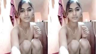 Skinny Desi bitch reveals her tiny boobs and cock-starved XXX cunt | XXX Video on AllSex.XXX